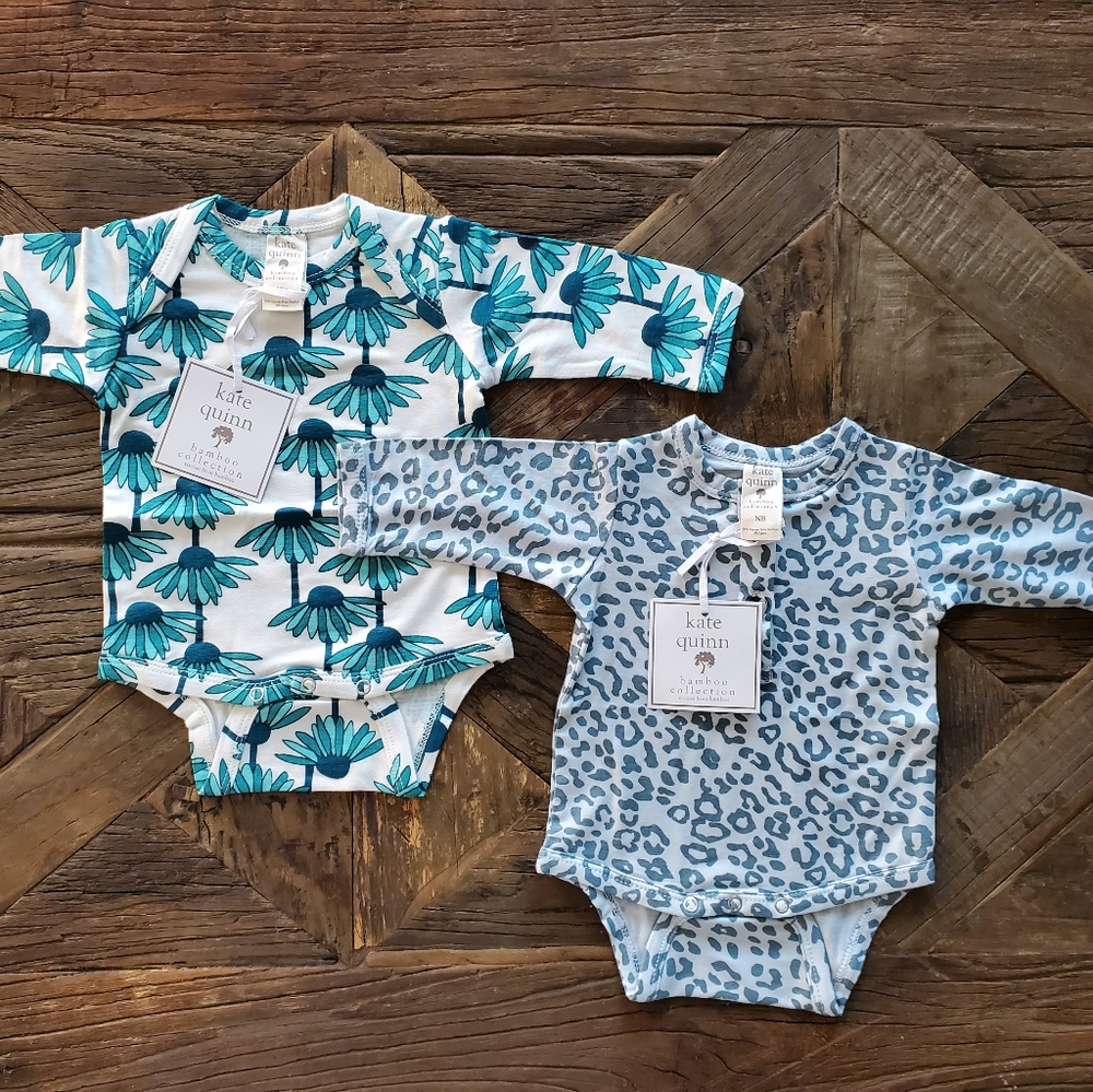 2 Kate Quinn Bamboo Bodysuits